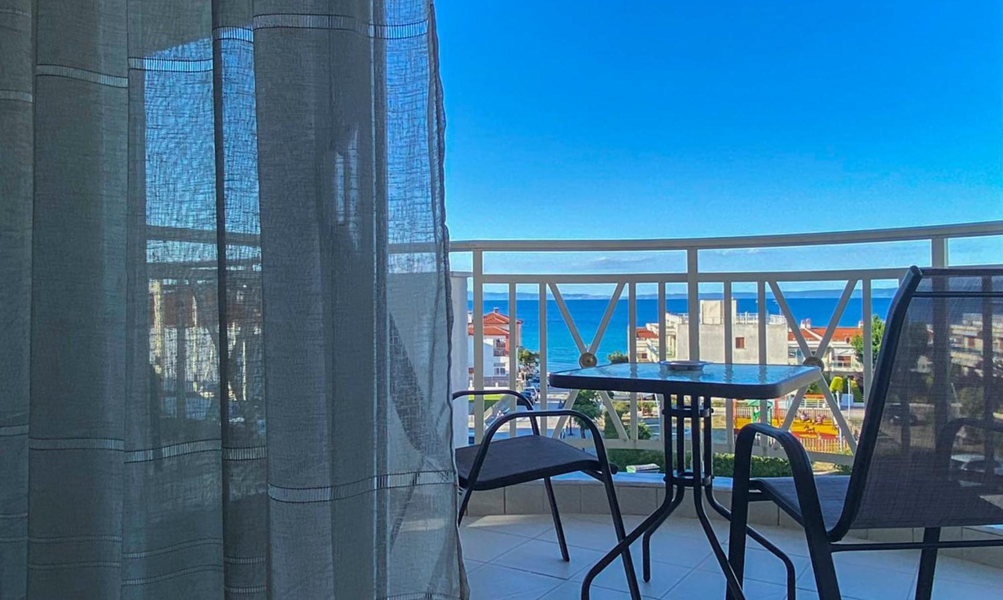 Properstay 107 - Villa Sea View Polychrono Dış mekan fotoğraf